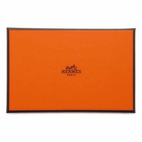 エルメス コインケース カルヴィ デュオ プロン/シルバー金具 エバーカラー W刻印 HERMES 財布