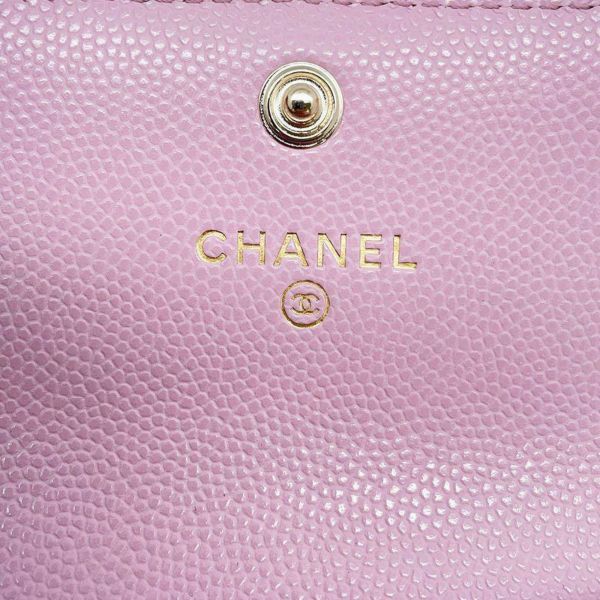 シャネル コインケース マトラッセ ココマーク キャビアスキン AP4093 CHANEL 財布 カードケース 名刺入れ