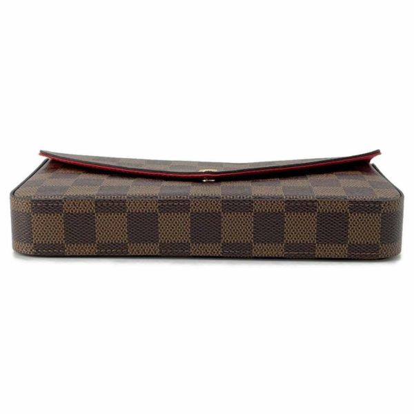 ルイヴィトン 長財布 ダミエ・エベヌ ポシェット・フェリシー N40492 LOUIS VUITTON チェーンショルダーバッグ