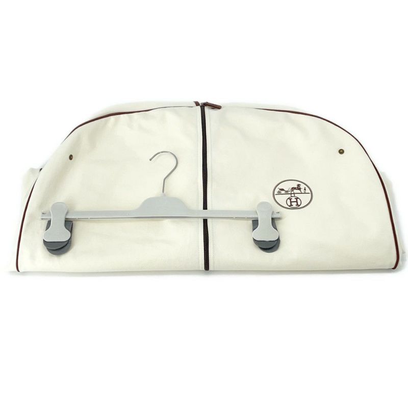 エルメス パンツ ダブルボタン ワイド ショートパンツ ウール レディース44 HERMES ボトムス 黒