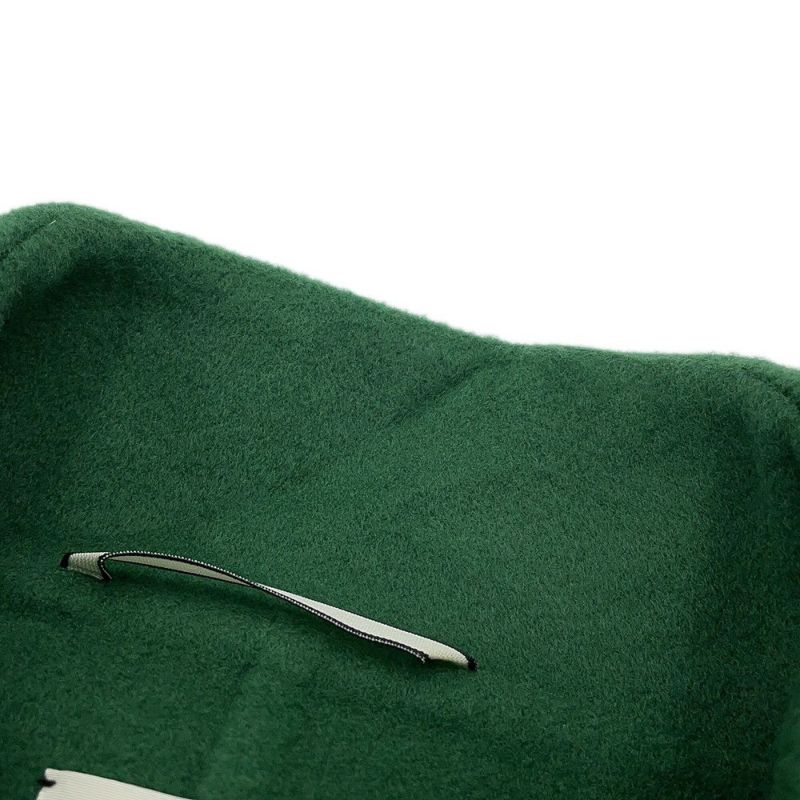 エルメス コート ロングベスト セリエボタン カシミヤ レディースサイズ42 HERMES アウター