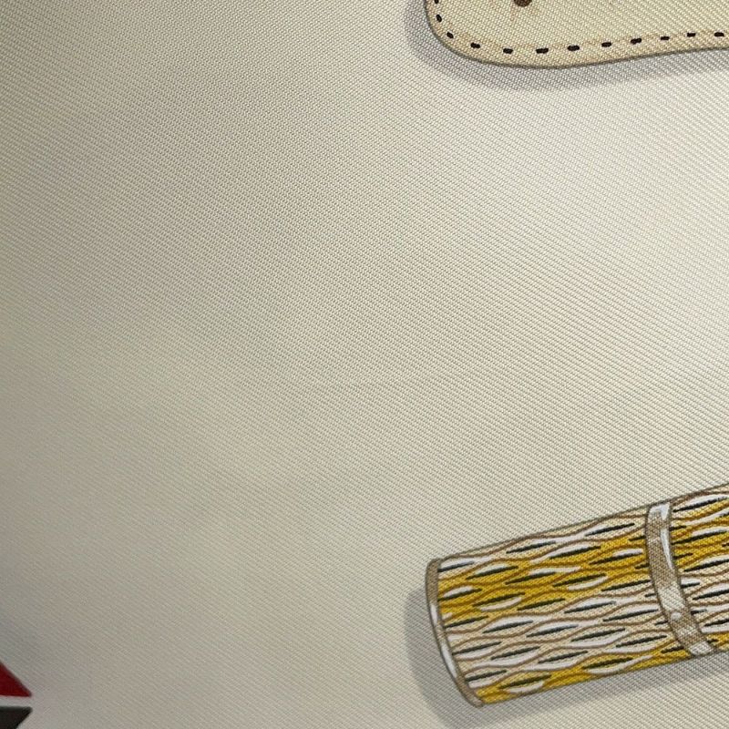 エルメス スカーフ カレ90 L'Heure des Gants 手袋の時計 HERMES