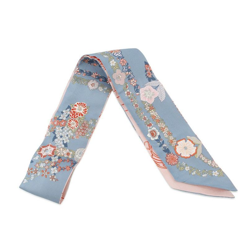 エルメス ツイリー ブリッド・ドゥ・ガラ・アン・フルール&アイライナー Brides de Gala en fleurs HERMES シルク 2025年春夏