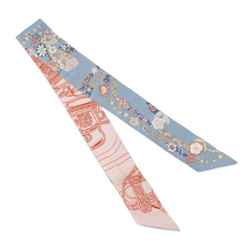 エルメス ツイリー ブリッド・ドゥ・ガラ・アン・フルール&アイライナー Brides de Gala en fleurs HERMES シルク 2025年春夏