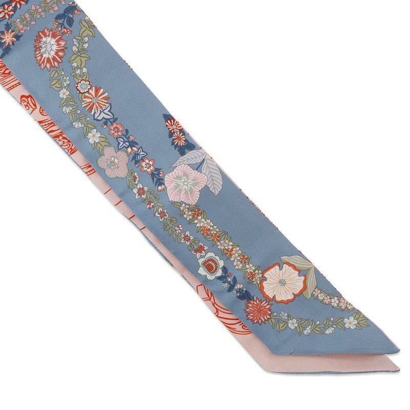 エルメス ツイリー ブリッド・ドゥ・ガラ・アン・フルール&アイライナー Brides de Gala en fleurs HERMES シルク 2025年春夏