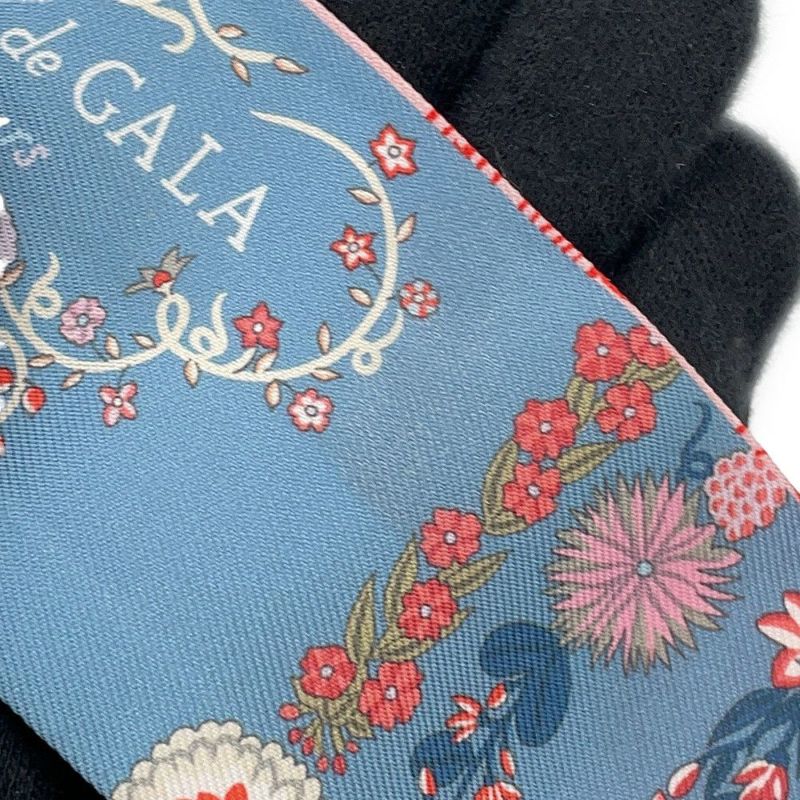 エルメス ツイリー ブリッド・ドゥ・ガラ・アン・フルール&アイライナー Brides de Gala en fleurs HERMES シルク 2025年春夏