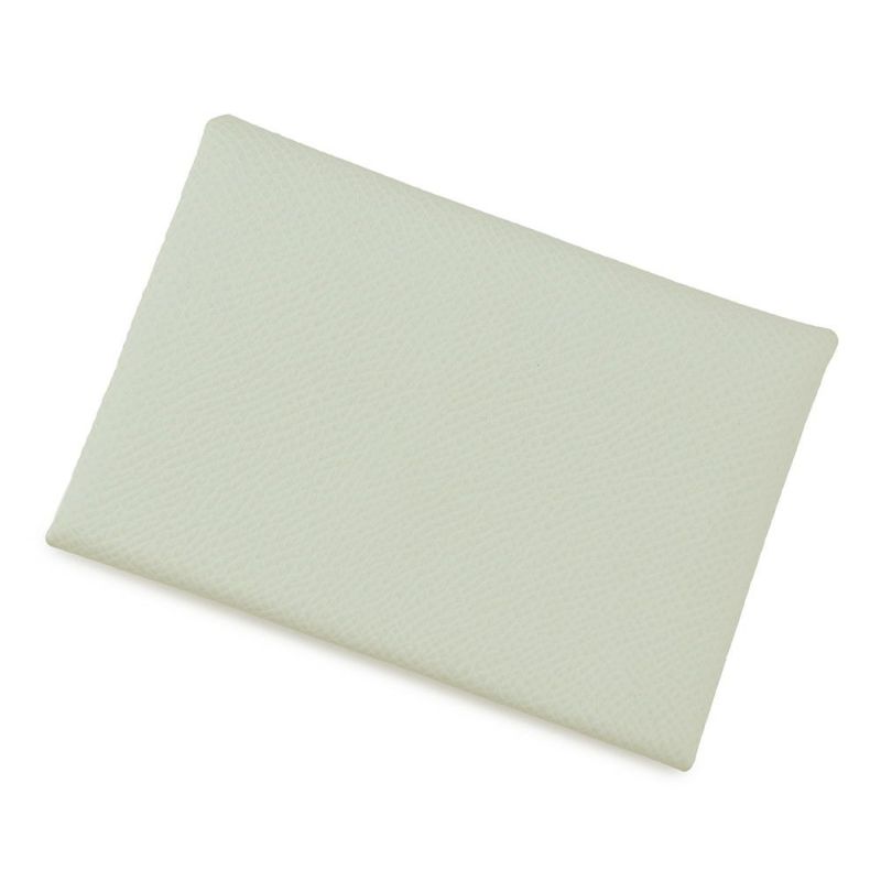 エルメス コインケース カルヴィ デュオ ヴェールフィズ/シルバー金具 エプソン W刻印 財布