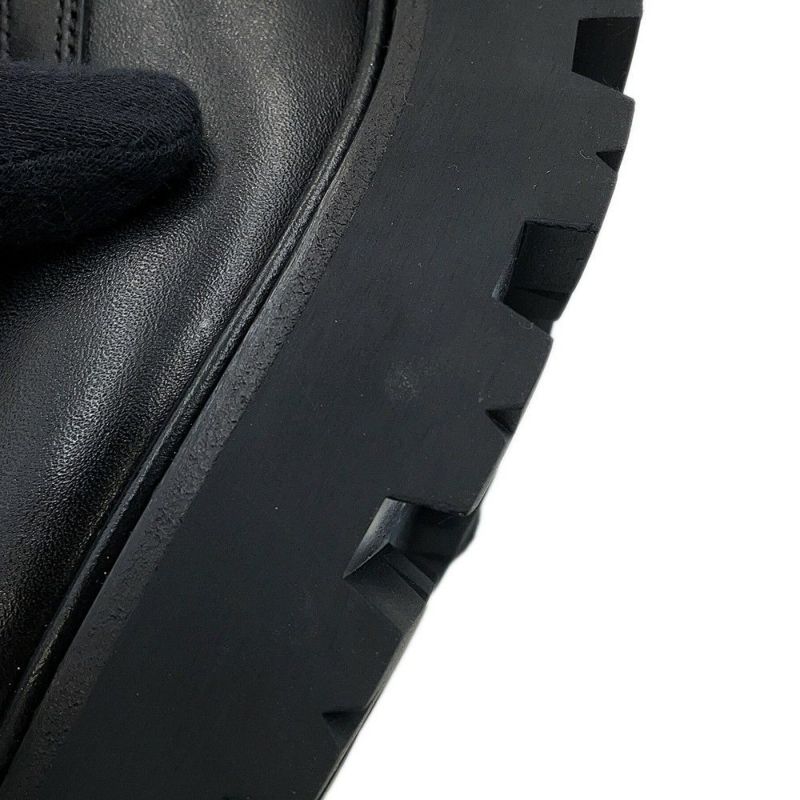 セリーヌ ブーツ トリオンフレンジャー ミッドレースアップブーツ レディースサイズ36 357583579C CELINE 靴 黒