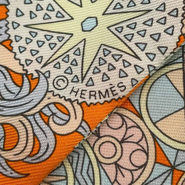 エルメス スカーフ ツイリー 杖傘と決闘 De l'Ombrelle aux Duels Vieux HERMES シルクツイル 2021秋冬