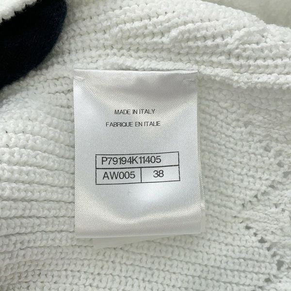 シャネル カーディガン ココマーク コットン レディースサイズ38 P79194 CHANEL 白