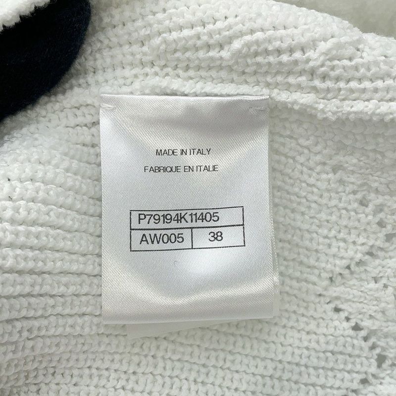 シャネル カーディガン ココマーク コットン レディースサイズ38 P79194 CHANEL 白