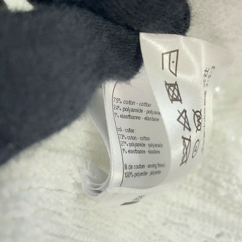 シャネル カーディガン ココマーク コットン レディースサイズ38 P79194 CHANEL 白