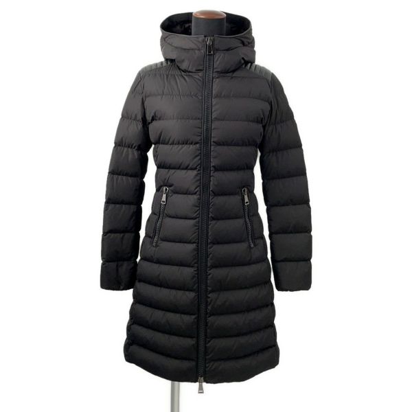 モンクレール ロングダウンジャケット TALEV タレヴ レディースサイズ0 E20934937085 MONCLER 黒