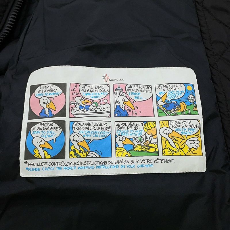 モンクレール ロングダウンジャケット TALEV タレヴ レディースサイズ0 E20934937085 MONCLER 黒