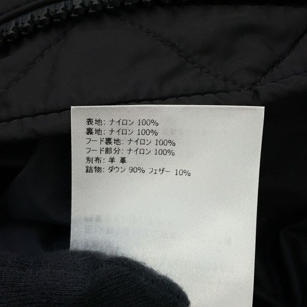 モンクレール ロングダウンジャケット TALEV タレヴ レディースサイズ0 E20934937085 MONCLER 黒