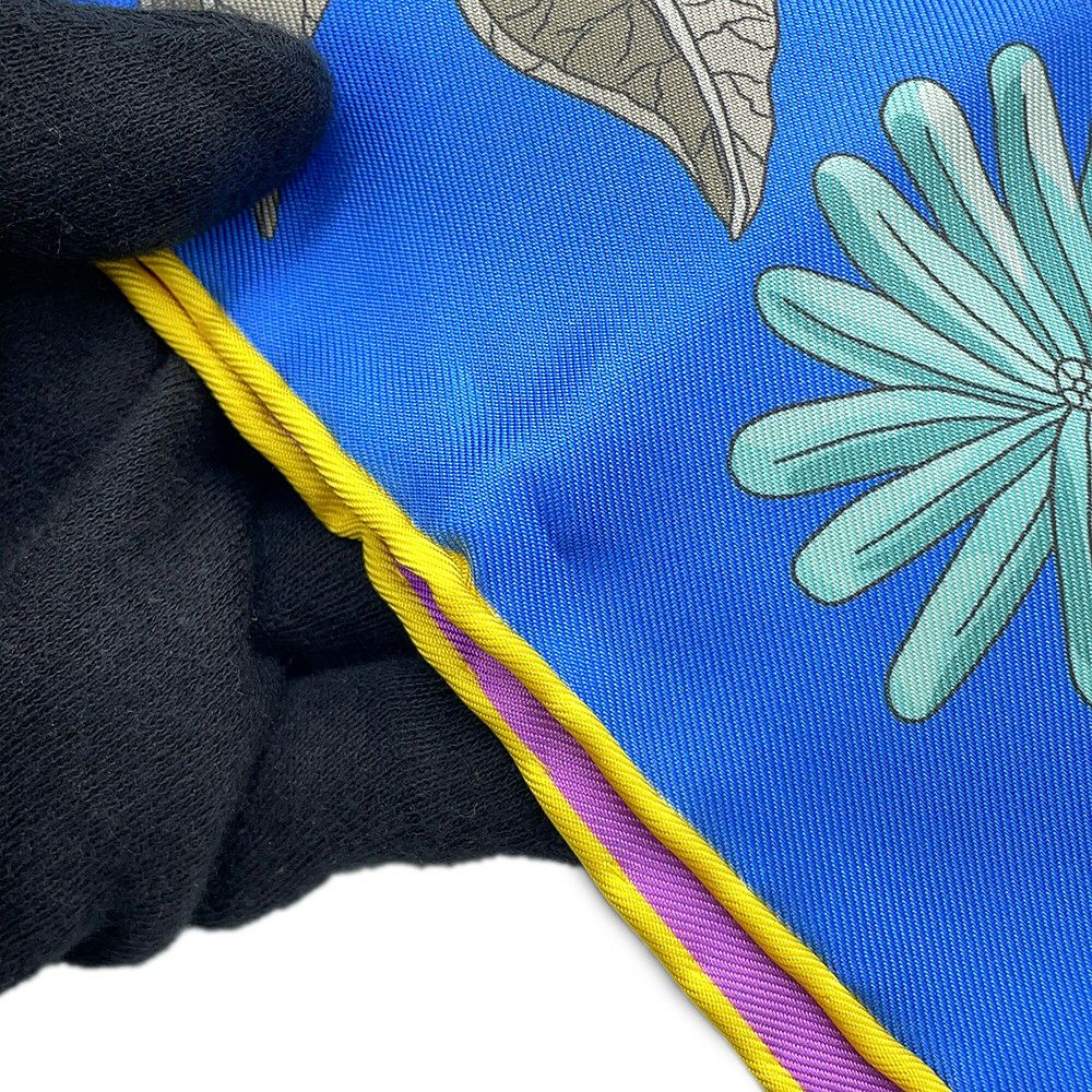 エルメス スカーフ カレ ドサール Wフェイス 画家たちの庭  Le Jardin de Peintres シルク HERMES ポンチョ