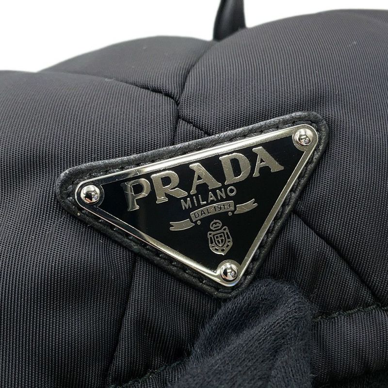 プラダ リュック キルティング ナイロン 1BZ020 PRADA バックパック バッグ 黒