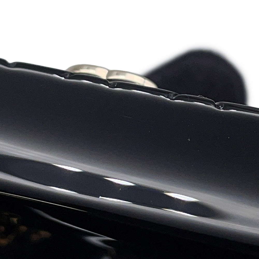 シャネル バッグチャーム マトラッセバッグ モチーフ B23C ABA121 CHANEL チャーム 黒