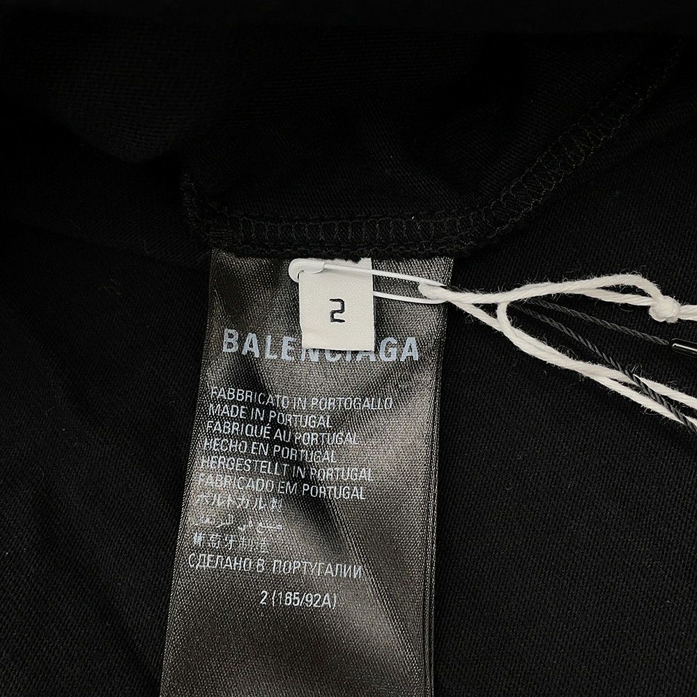 バレンシアガ Tシャツ adidas コラボ コットン メンズサイズ2 BALENCIAGA トップス