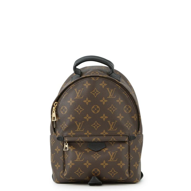 ルイヴィトン リュック モノグラム パームスプリングス バックパック PM M44871 LOUIS VUITTON ヴィトン 黒 ブラック