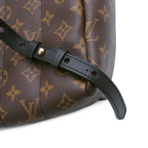 ルイヴィトン リュック モノグラム パームスプリングス バックパック PM M44871 LOUIS VUITTON ヴィトン 黒 ブラック