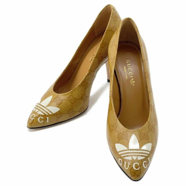 グッチ パンプス アディダスコラボ GGクリスタル レディースサイズ35 702221 GUCCI adidas 靴 |  中古・新品ブランド販売ギャラリーレア公式通販