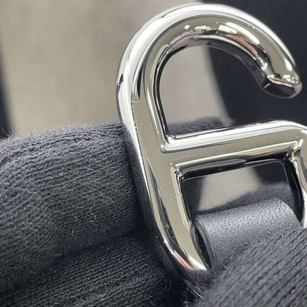 エルメス トートバッグ インザループ 23 エクリュ/ブラック/シルバー金具 トワルアッシュ/スイフト K刻印 黒
