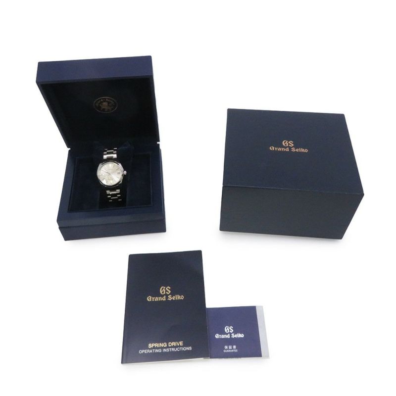 セイコー グランドセイコー スプリングドライブ SBGA001 SEIKO 腕時計 シルバー文字盤