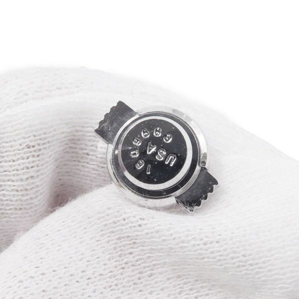 ギメル ブローチ ひよこ ピンブローチ ダイヤモンド 計1.043ct/ブルーサファイヤ 計0.021ct K18YGイエローゴールド/Pt950プラチナ gimel