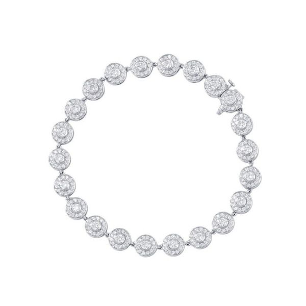 ティファニー ブレスレット サークレット ダイヤモンド Pt950プラチナ Tiffany&Co. ジュエリー