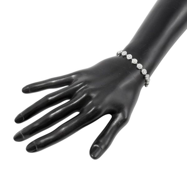 ティファニー ブレスレット サークレット ダイヤモンド Pt950プラチナ Tiffany&Co. ジュエリー