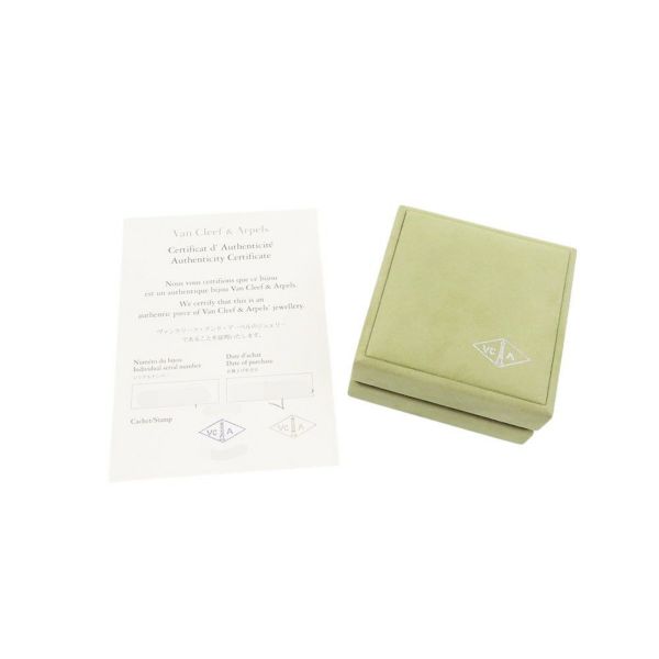 ヴァンクリ ネックレス マジック アルハンブラ ロングネックレス 1モチーフ マザーオブパール K18YGイエローゴールド VCARO49L00