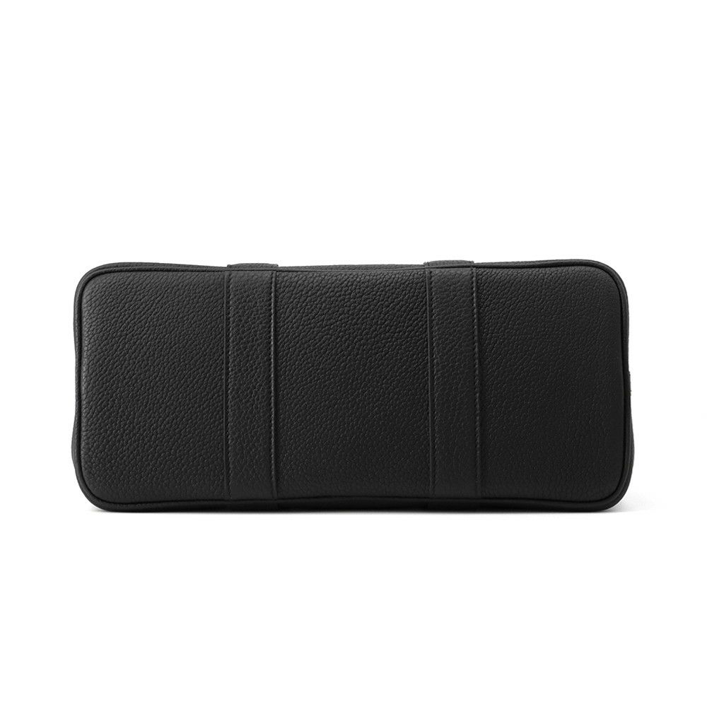 エルメス トートバッグ ガーデンパーティTPM ブラック/シルバー金具 ネゴンダ K刻印 黒