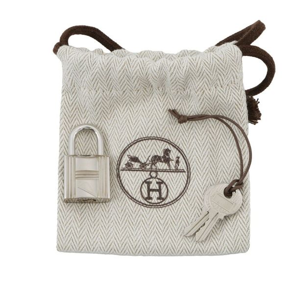 エルメス ハンドバッグ ピコタンロックPM ブルーフランス/シルバー金具 トリヨンモーリス Z刻印