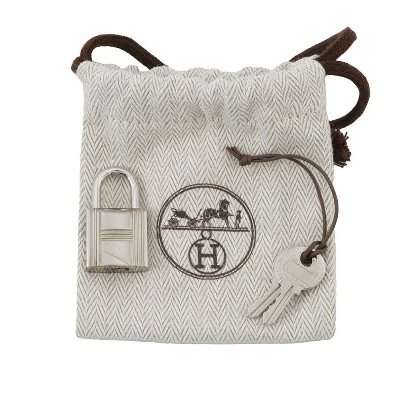 エルメス ハンドバッグ ピコタンロックPM ブルーフランス/シルバー金具 トリヨンモーリス Z刻印