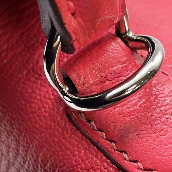 エルメス ハンドバッグ ケリー25 外縫い ローズリップスティック/シルバー金具 シェブルミゾル Y刻印 2wayショルダー