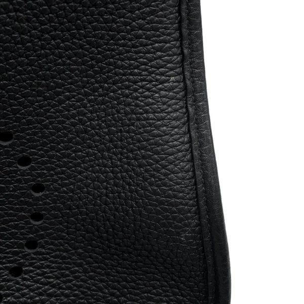 エルメス ショルダーバッグ エブリン3 PM ブラック/シルバー金具 トリヨンクレマンス C刻印 黒