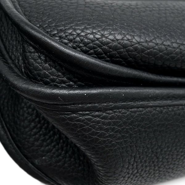 エルメス ショルダーバッグ エブリン3 PM ブラック/シルバー金具 トリヨンクレマンス C刻印 黒