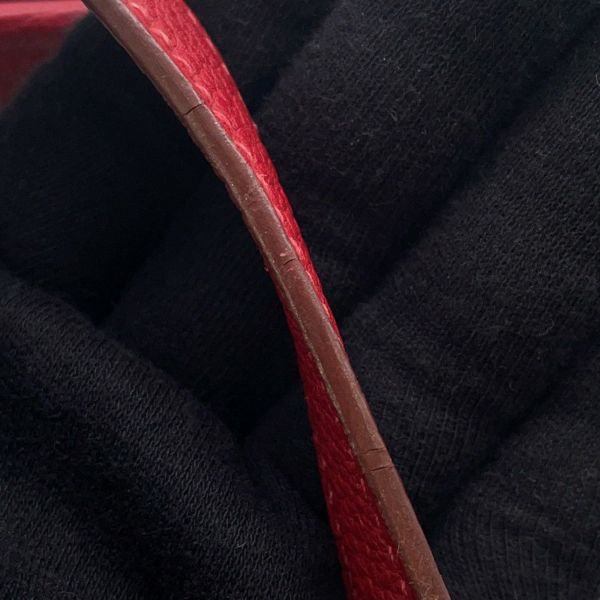 エルメス ショルダーバッグ ベルランゴPM ルージュヴィフ/シルバー金具 トゴ □C刻印