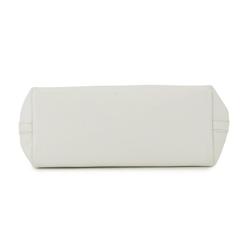 エルメス ショルダーバッグ ベルランゴPM ホワイト/シルバー金具 エプソン □B刻印 HERMES 白