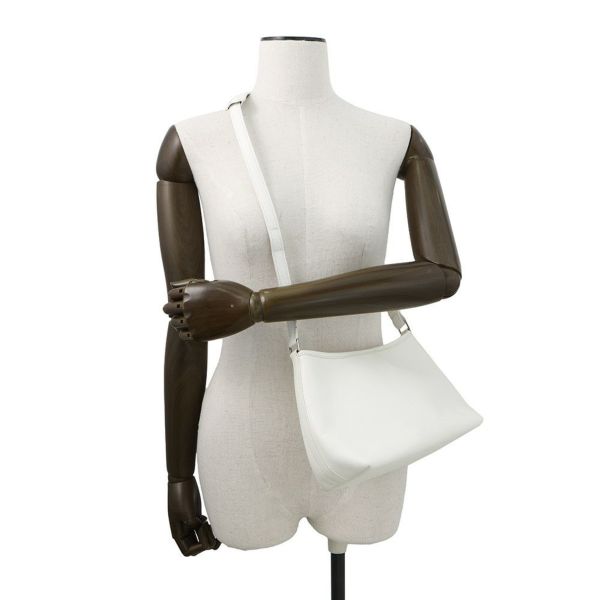 エルメス ショルダーバッグ ベルランゴPM ホワイト/シルバー金具 エプソン □B刻印 HERMES 白