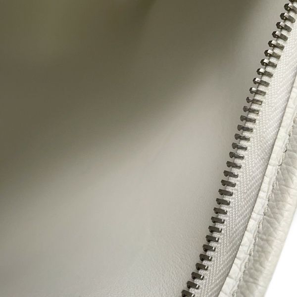 エルメス ショルダーバッグ ベルランゴPM ホワイト/シルバー金具 エプソン □B刻印 HERMES 白