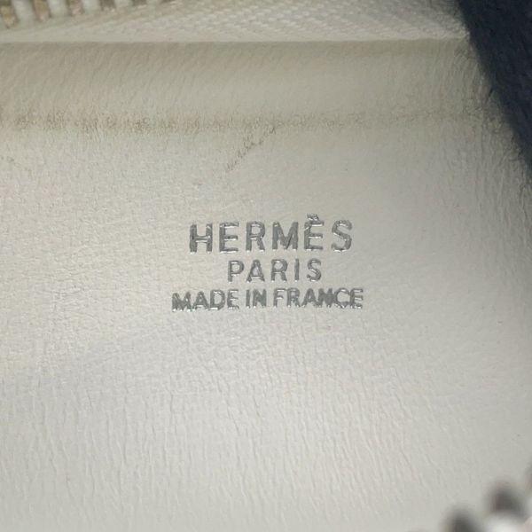 エルメス ショルダーバッグ ベルランゴPM ホワイト/シルバー金具 エプソン □B刻印 HERMES 白