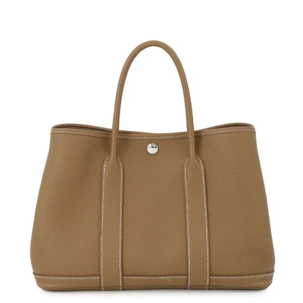 エルメス トートバッグ ガーデンパーティTPM ゴールド/シルバー金具 ネゴンダ W刻印