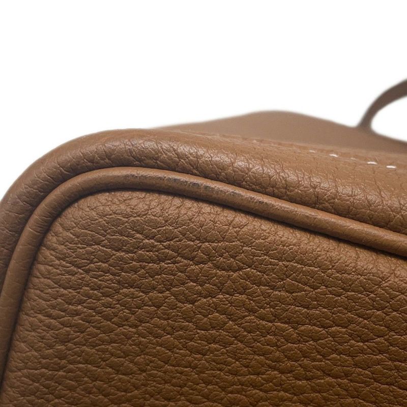 エルメス トートバッグ ガーデンパーティTPM ゴールド/シルバー金具 ネゴンダ W刻印