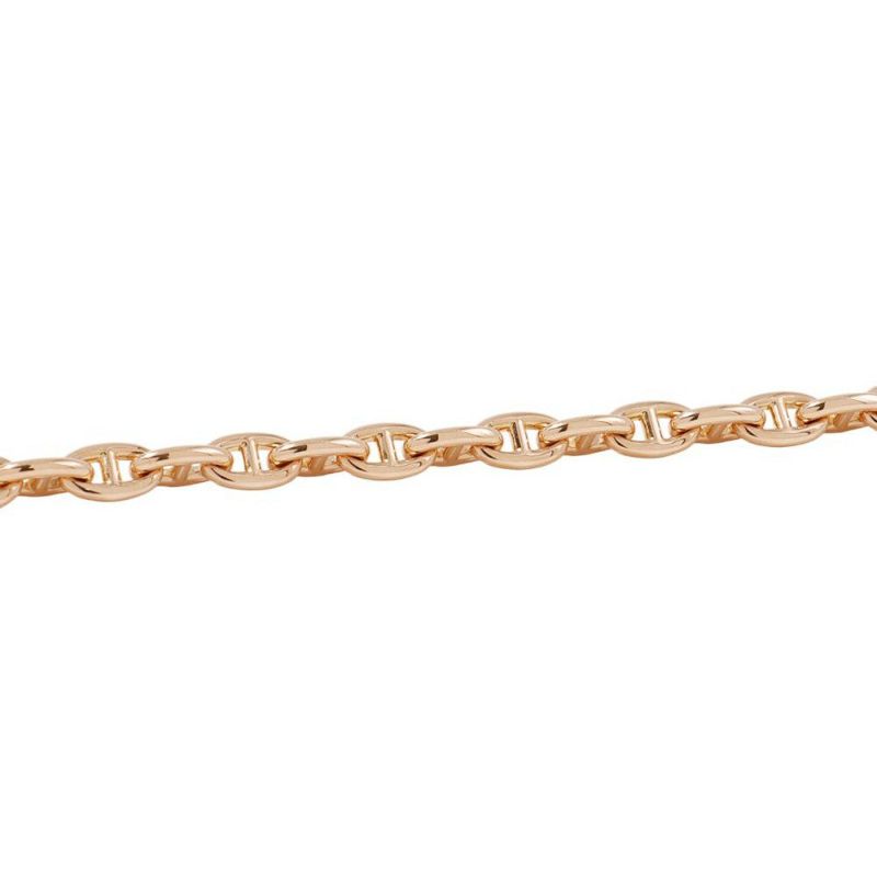 エルメス ネックレス シェーヌダンクルTPM 62コマ K18PGピンクゴールド HERMES ジュエリー