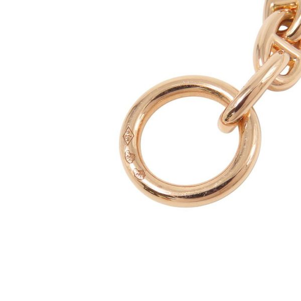 エルメス ネックレス シェーヌダンクルTPM 62コマ K18PGピンクゴールド HERMES ジュエリー