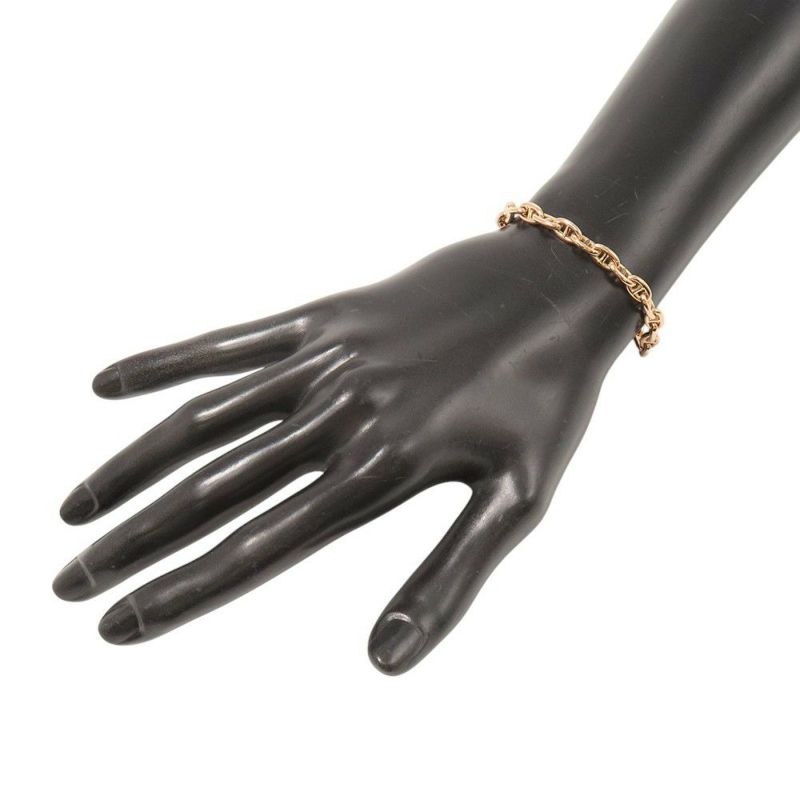 エルメス ブレスレット シェーヌダンクルTPM 26コマ K18PGピンクゴールド HERMES ジュエリー