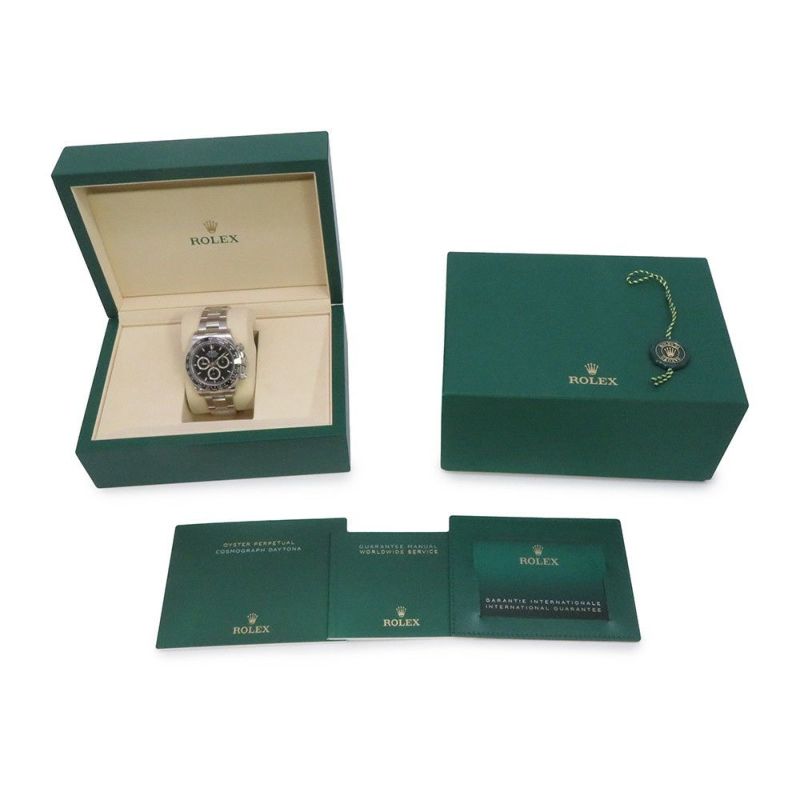 ロレックス コスモグラフ デイトナ ランダムシリアル ルーレット 126500LN ROLEX 腕時計 黒文字盤