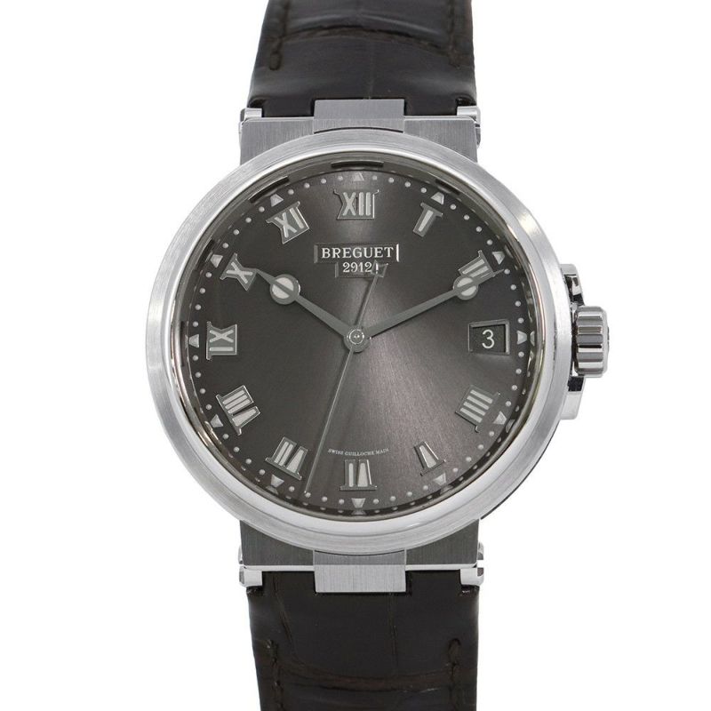 ブレゲ マリーン 5517TI/G2/9ZU BREGUET 腕時計 ウォッチ グレー文字盤
